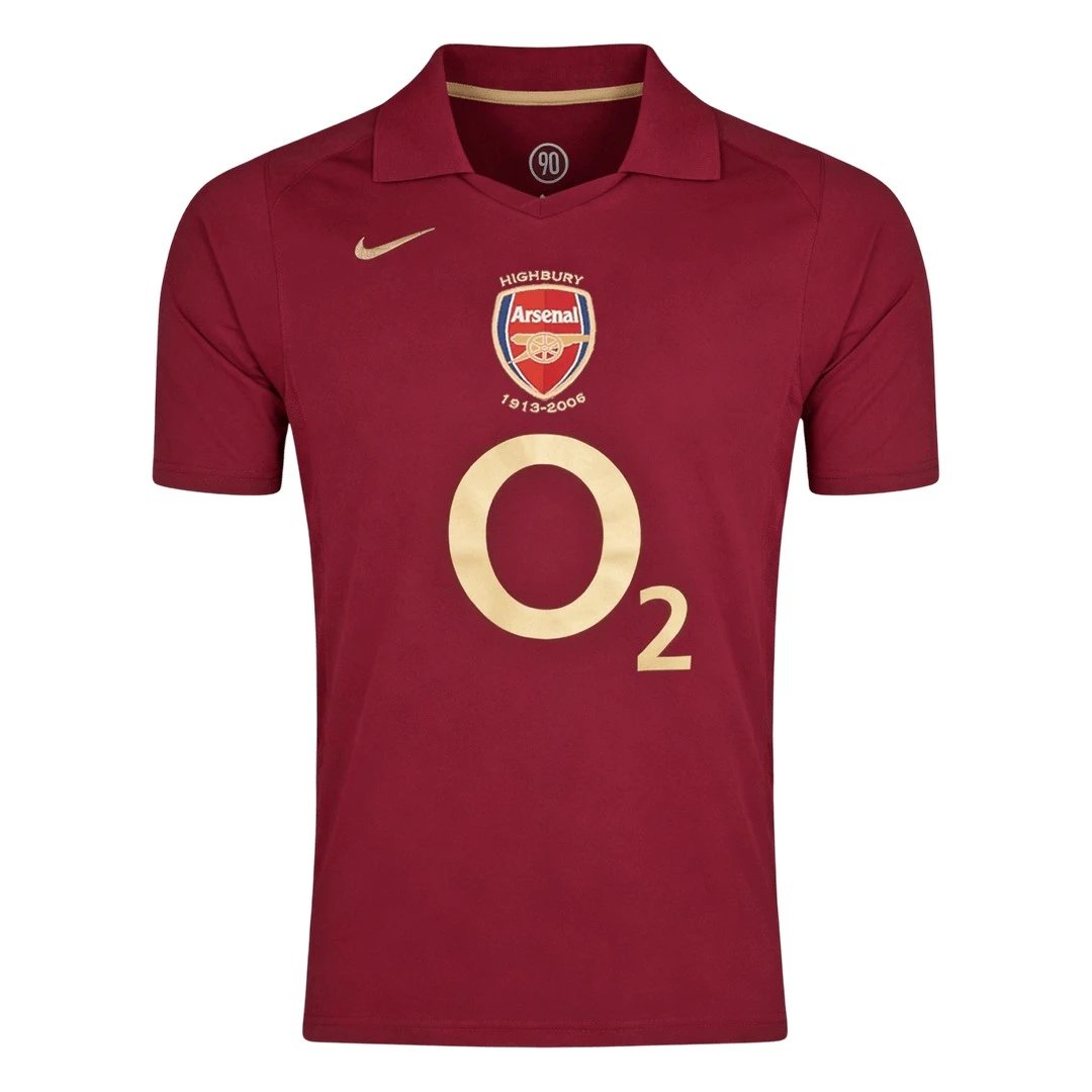 Arsenal 2005/06 Retro Home Jersey — photo 2