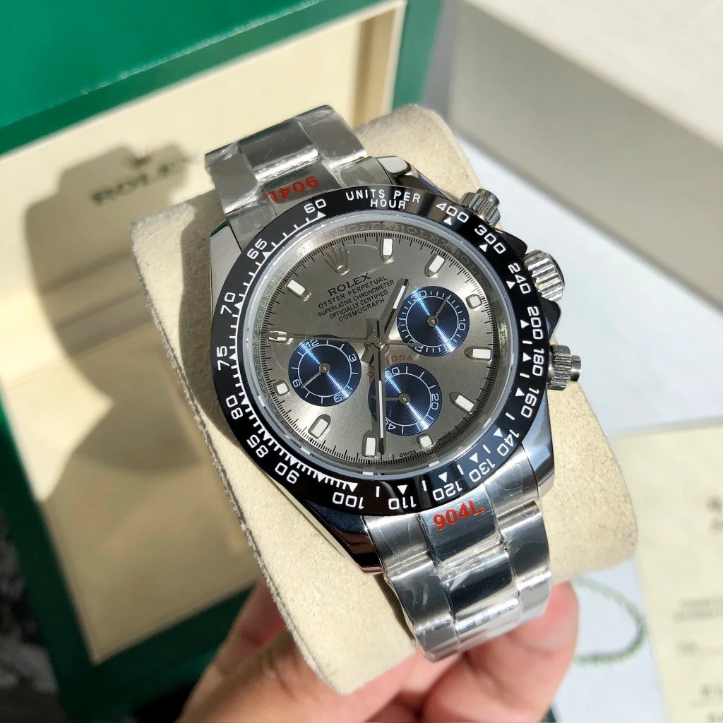 Reloj cronógrafo Rolex Cosmograph Daytona con esfera gris
