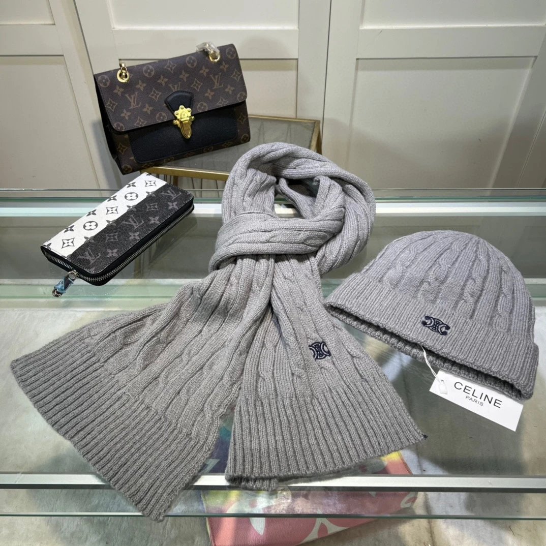 Celine Scarf & Hat Set Ver.D — Photo 4