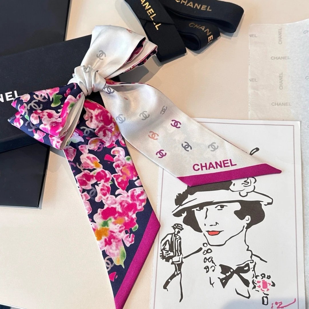 Chanel Silk Hair Ribbon Ver.C — QC