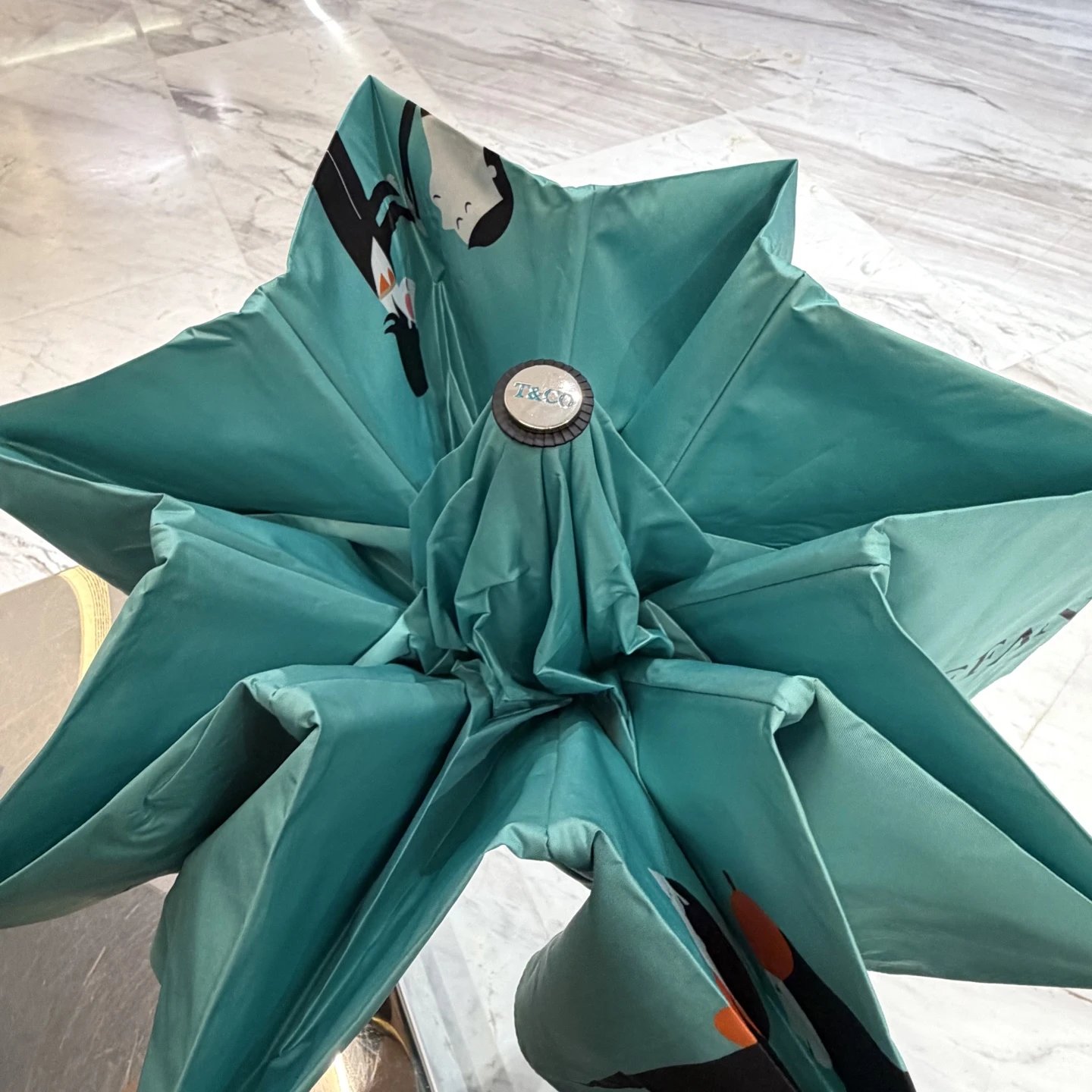 Tiffany UV Protection Folding Umbrella Ver.F — QC