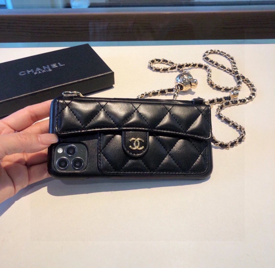 Chanel Strap Phone Case Ver.B — QC