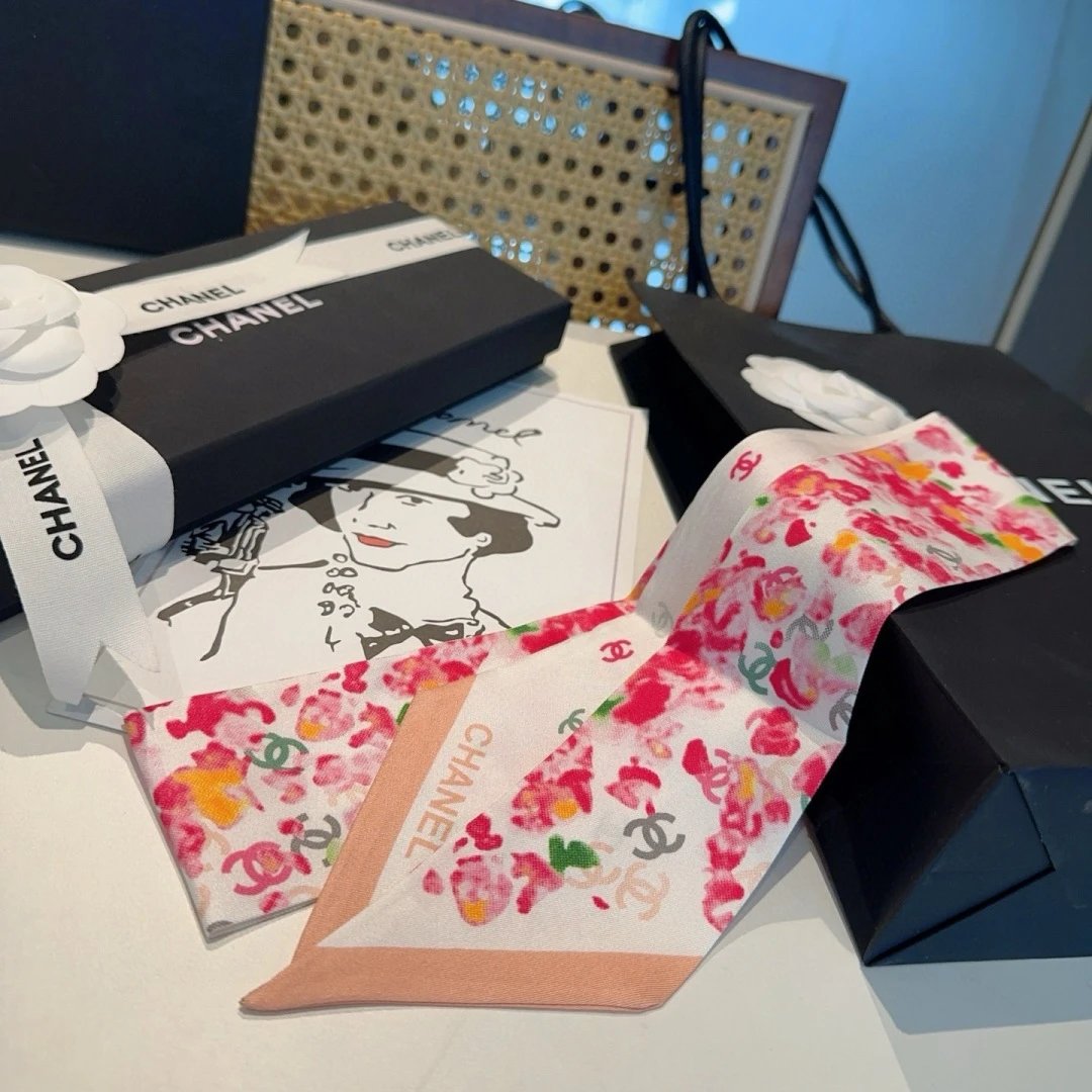 Chanel Silk Hair Ribbon Ver.D — QC