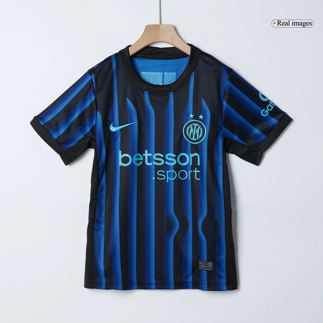 Inter Milan 25/26 Home Jersey - Kids — Photo 4