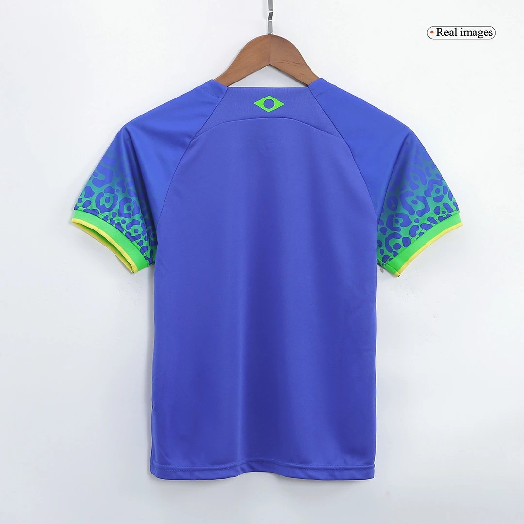 Brazil 2022 Away Jersey - Kids — Zdjęcie 5