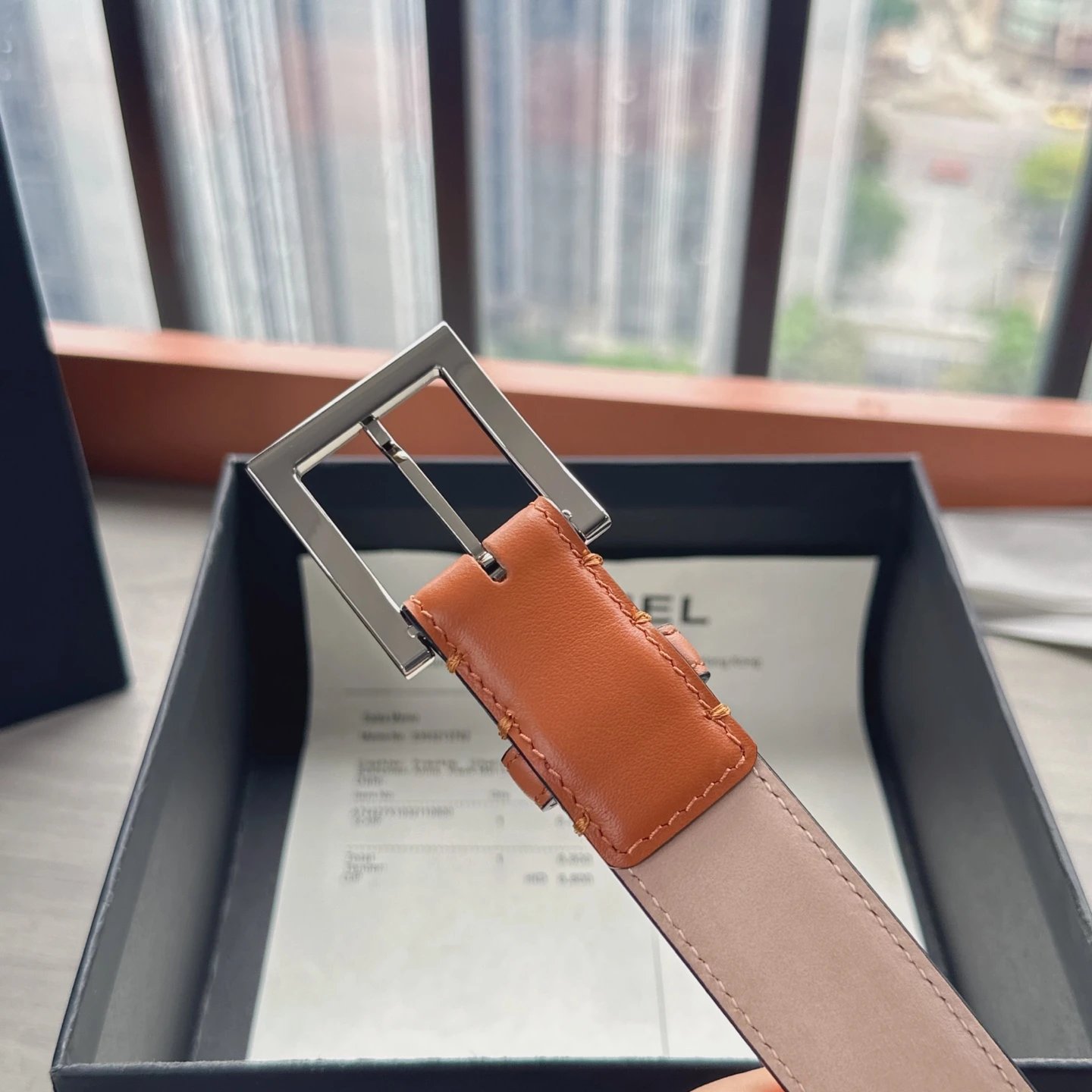 Chanel Leather Reversible Belt Ver.A — photo 8