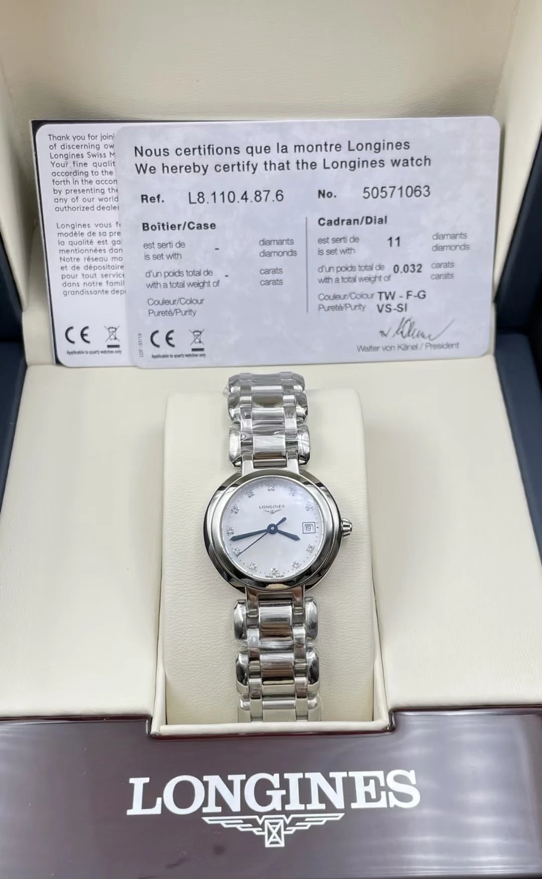 Longines PrimaLuna Quartz Ladies Watch 26mm — photo 4