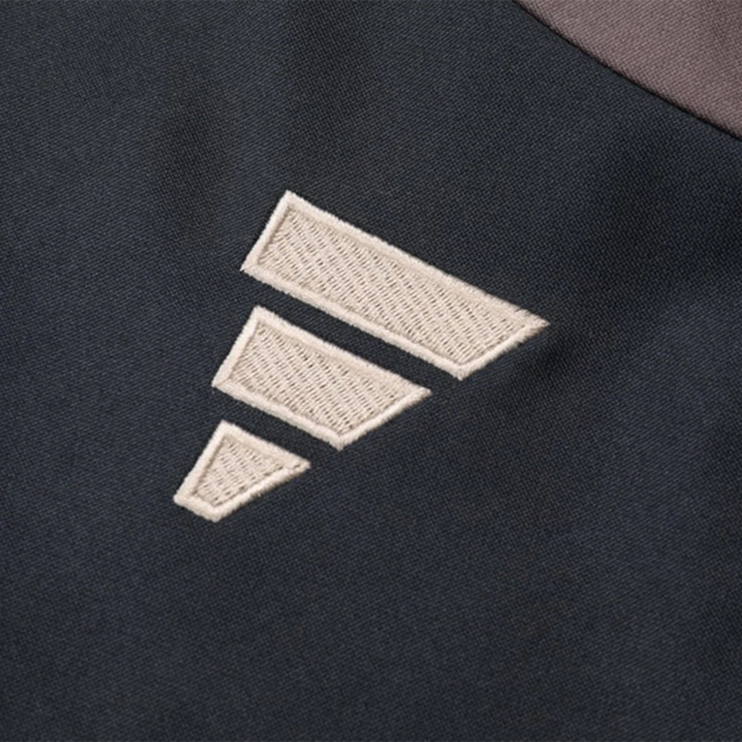 Real Madrid 2024 1 4 Zip Tracksuit 25 Gray — Zdjęcie 19