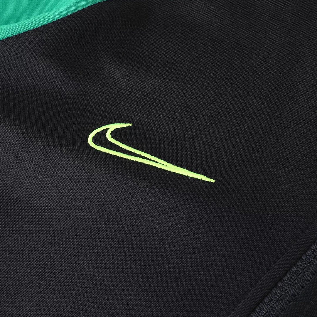 2022 Jacket Customize Tracksuit Black Green — Photo 5
