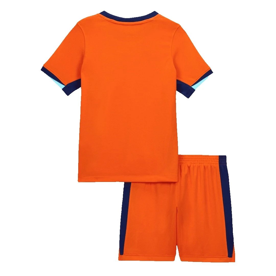 Netherlands 2024 Home Jersey - Kids — Zdjęcie 2