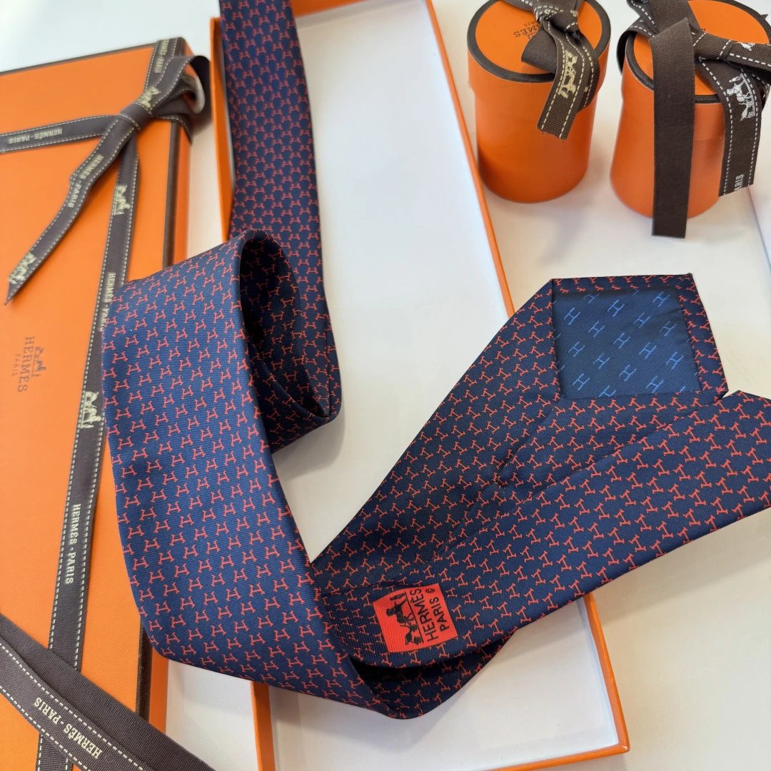 Hermes Silk Tie Ver.K — Photo 8
