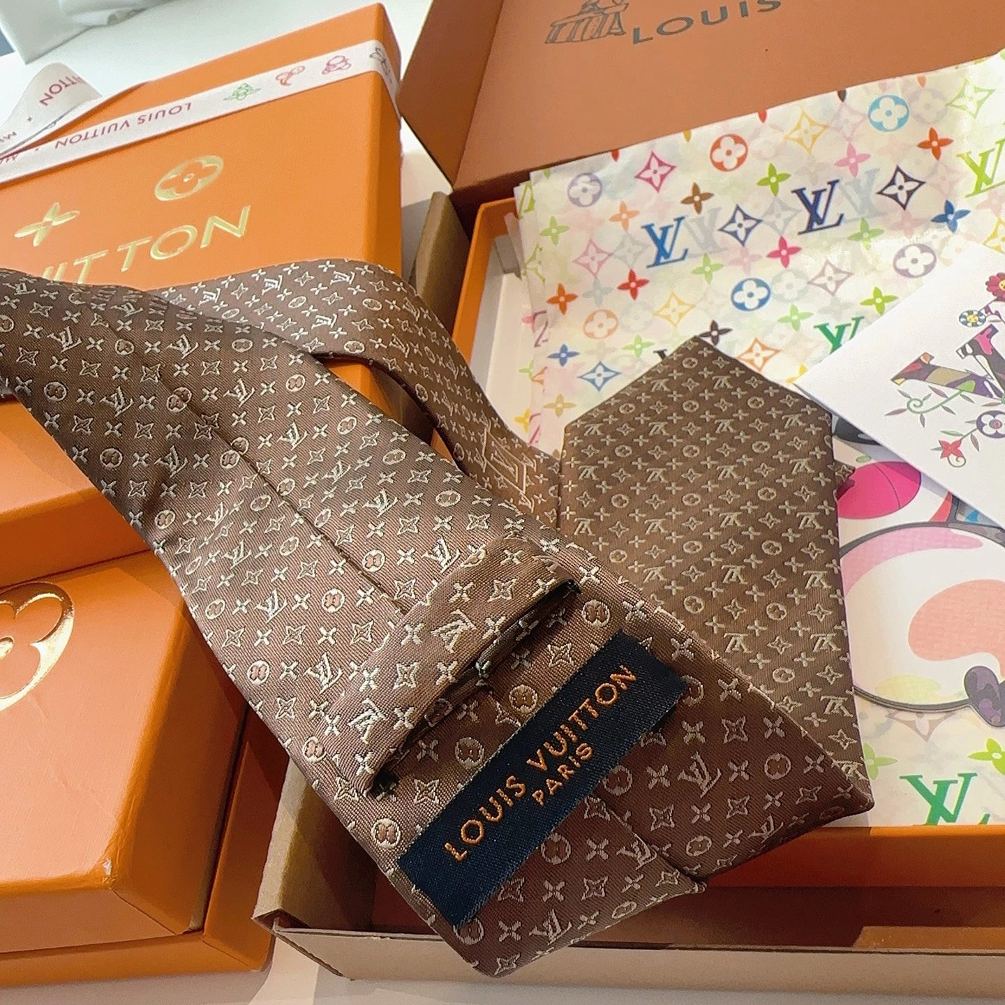 Louis Vuitton Silk Tie Ver.K — Photo 5