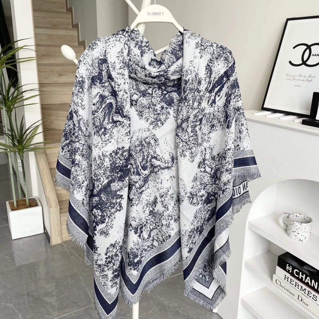 Dior Wool Silk Shawl Ver.A — QC