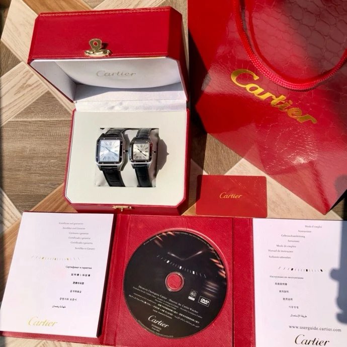 Cartier Santos Automatic Couple Watch 38mm — Zdjęcie 2