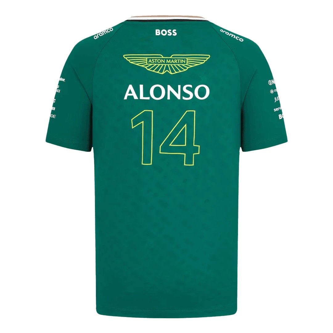 2024 Fernando Alonso 14 Aston Martin Cognizant F1 Racing Team Shirt — QC