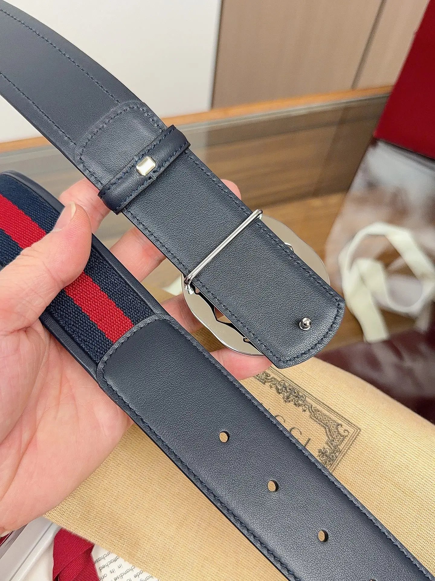 Gucci Leather Belt Ver.A — photo 7