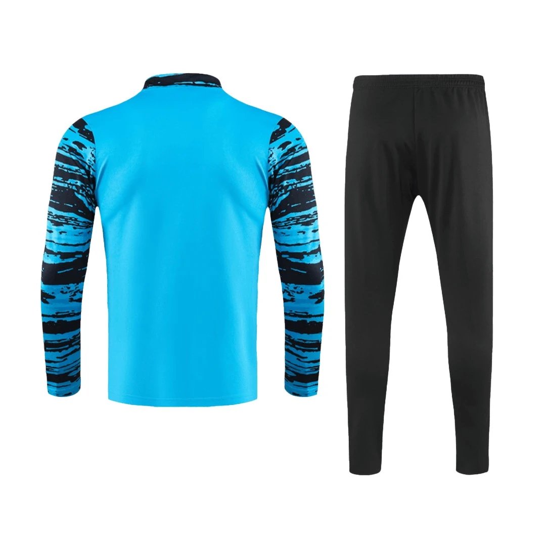 Al Nassr 1 4 Zip Tracksuit 2023 Kids Blue — photo 2