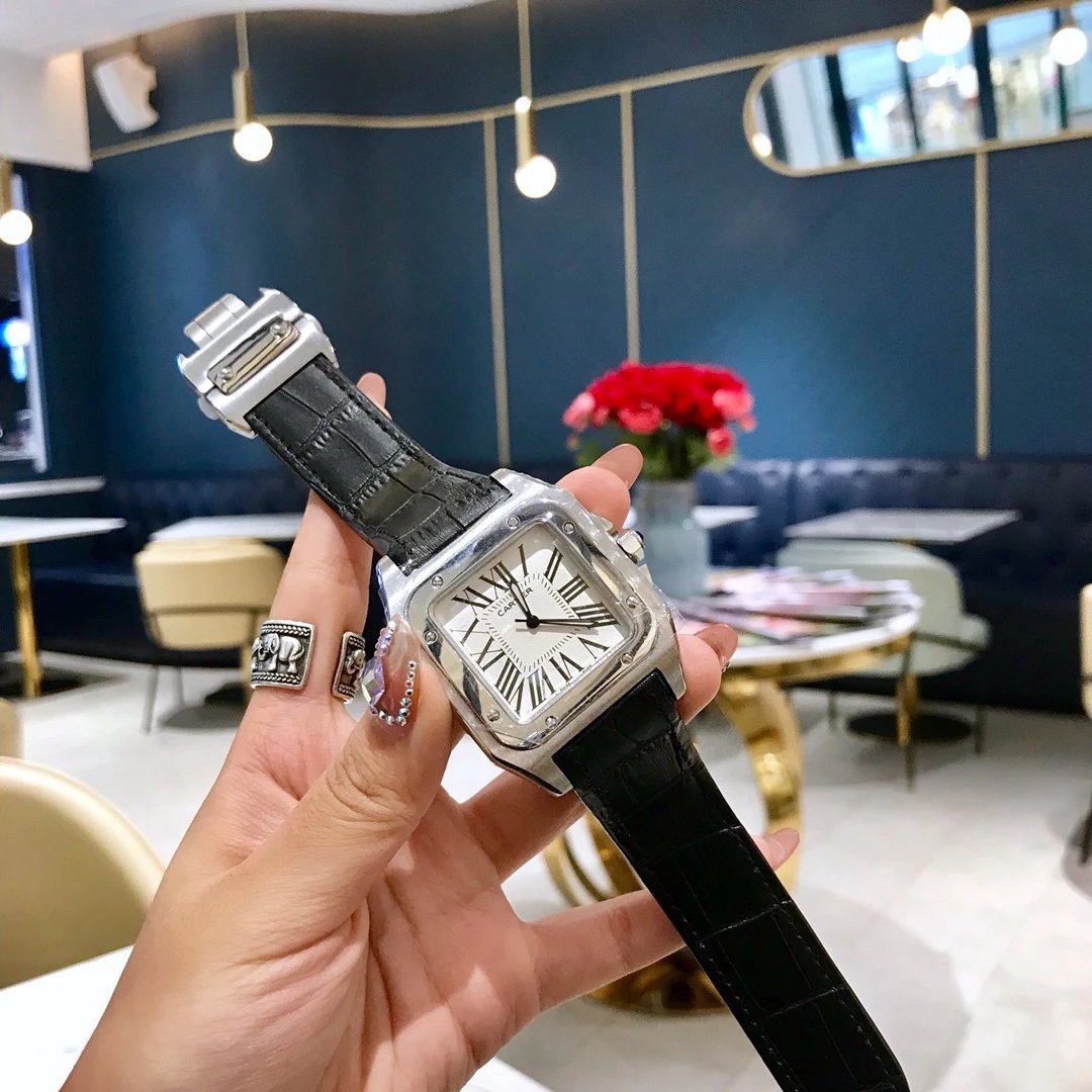 Cartier Santos Quartz Couple Watch 39mm Ver.C — QC