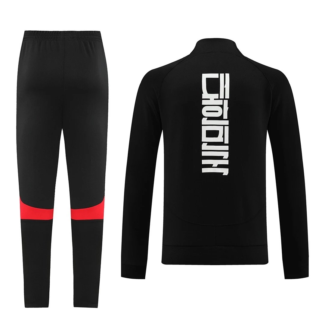 South Korea Jacket Tracksuit 2022 Black Red — photo 3