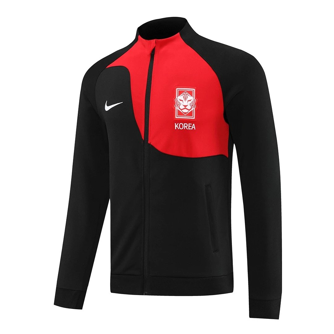 South Korea Jacket Tracksuit 2022 Black Red — photo 5