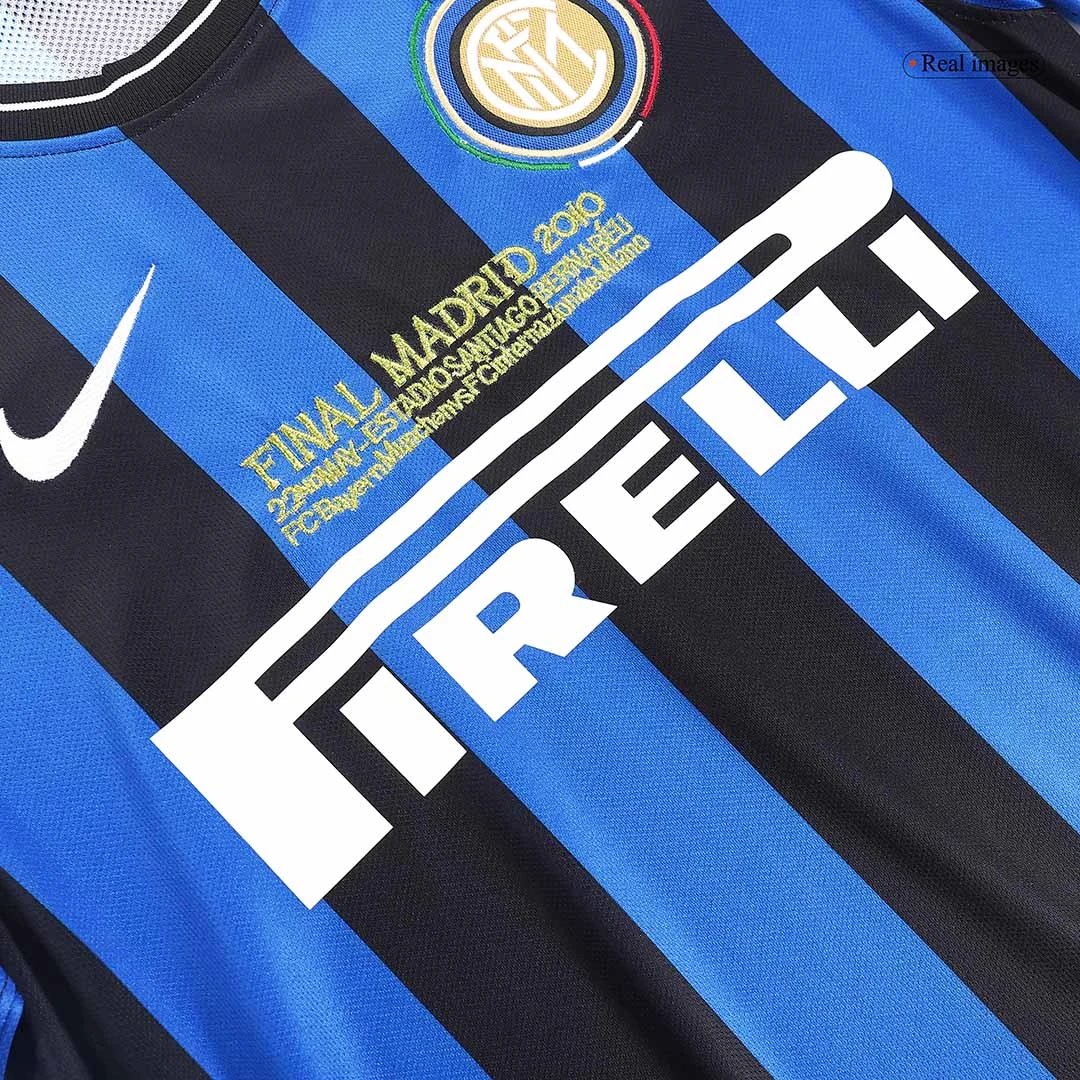 Inter Milan 2009/10 Retro Home Jersey — Photo 7