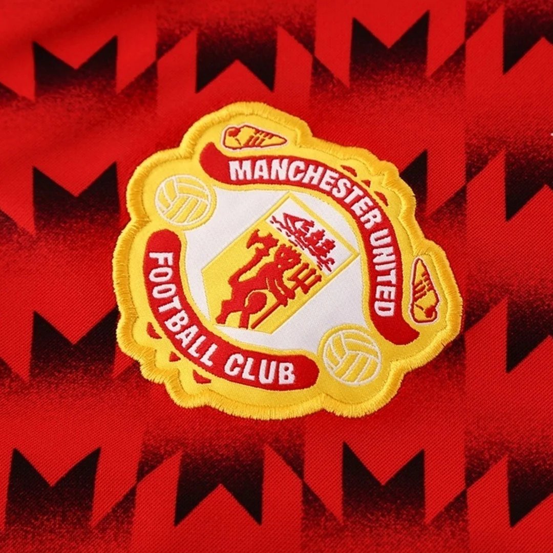 Manchester United 2025 Jacket Tracksuit 26 Red Black — QC