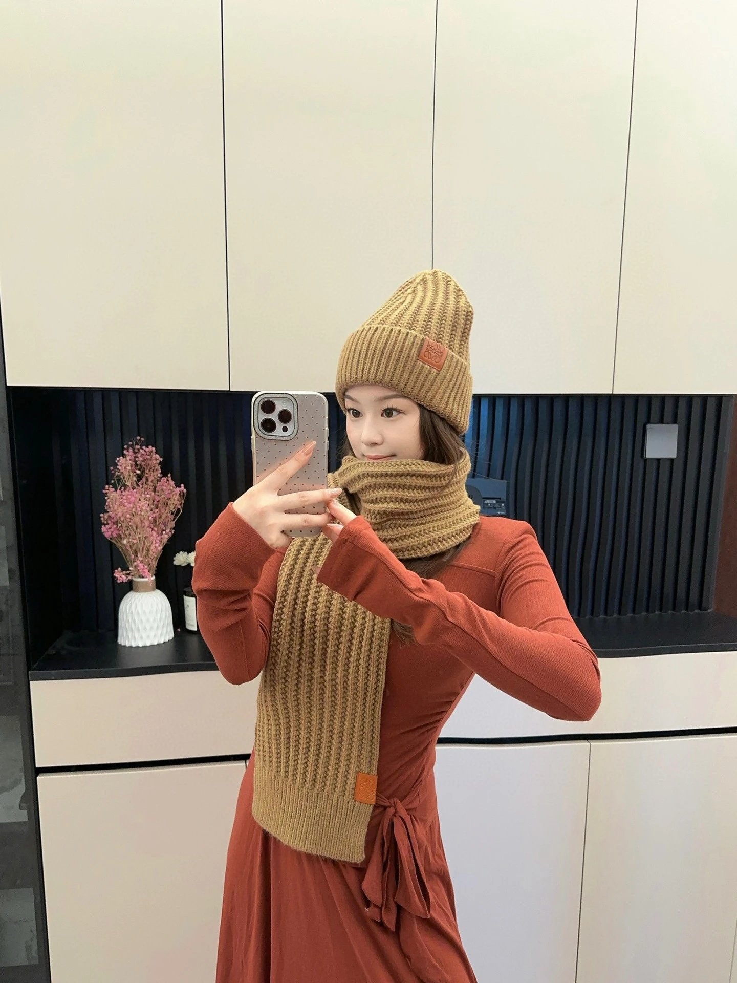 Loewe Scarf & Hat Set Ver.G — QC