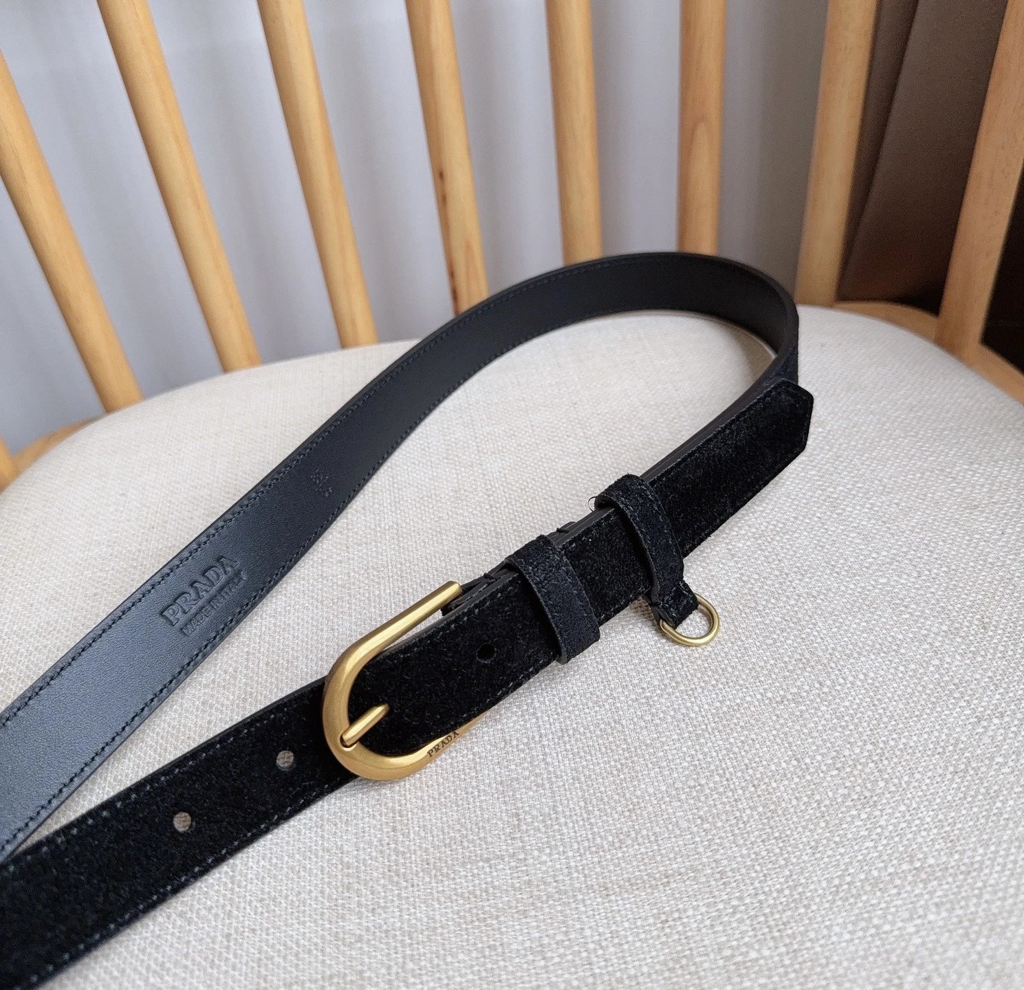Prada Leather Belt Ver.F — Zdjęcie 8