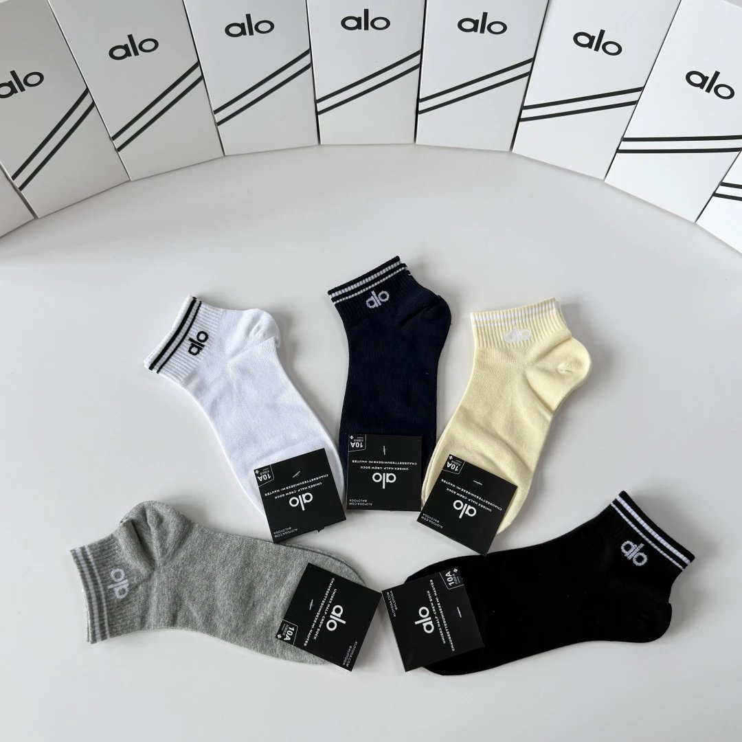 ALO Quarter Socks 5-Pair Box Ver.B — Zdjęcie 3