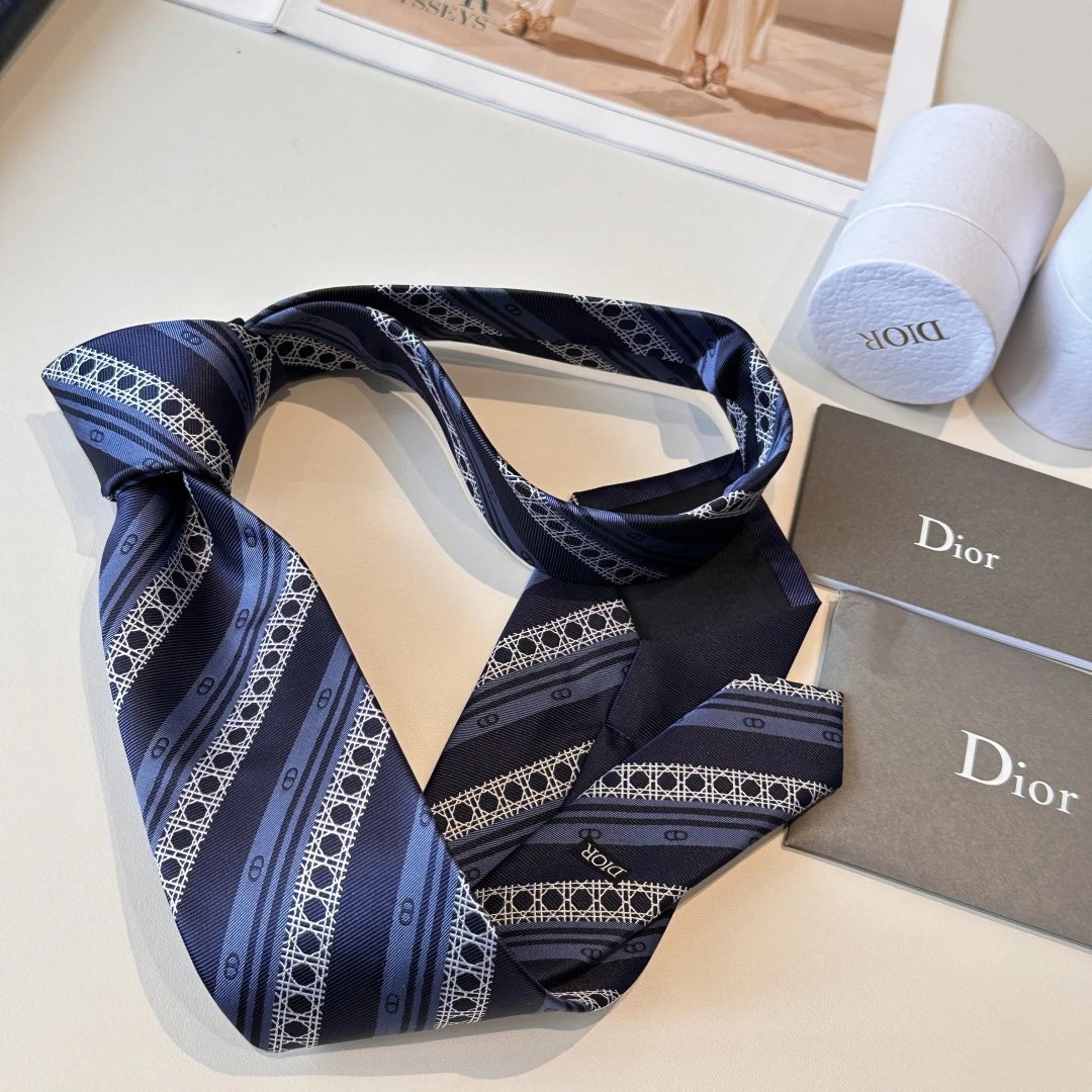 Dior Silk Tie Ver.E — Zdjęcie 8