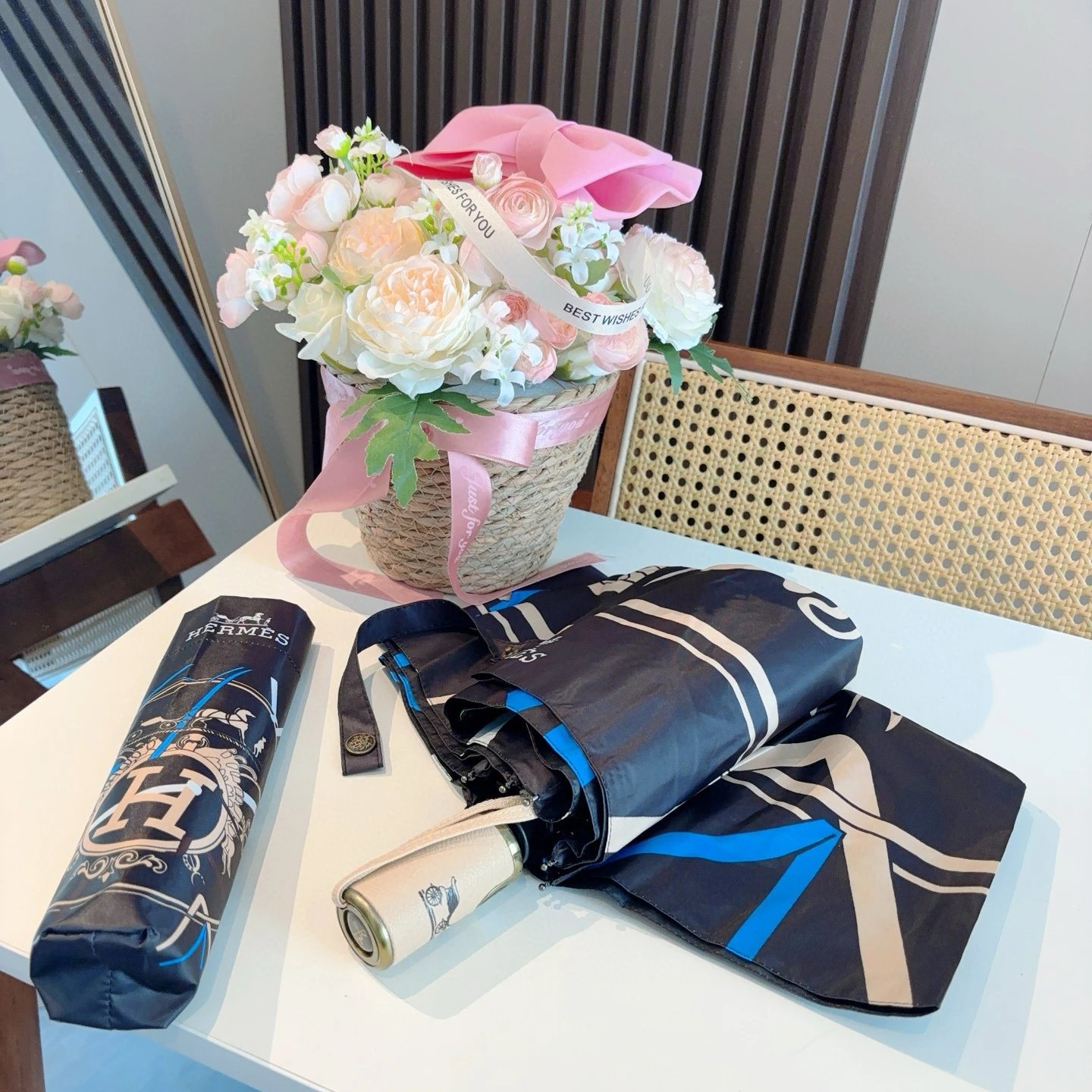 Hermes UV Protection Folding Umbrella Ver.F — Photo 6