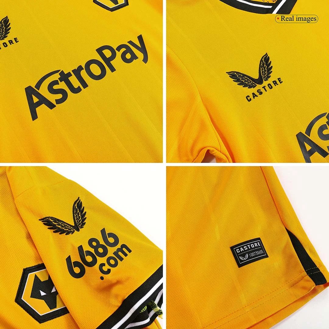 Wolverhampton Wanderers 23/24 Home Jersey - Kids — photo 8