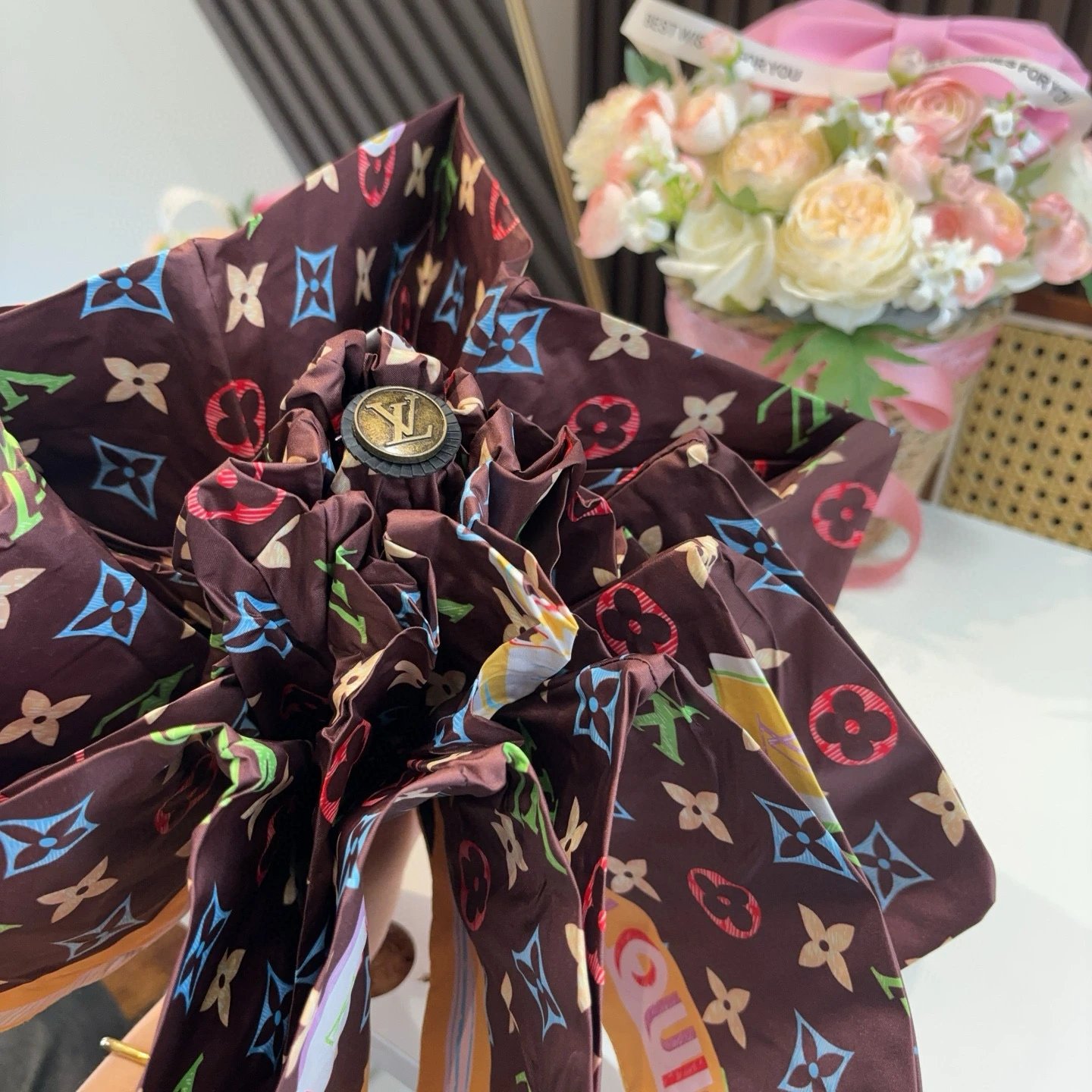 Louis Vuitton UV Protection Folding Umbrella Ver.K — Zdjęcie 5