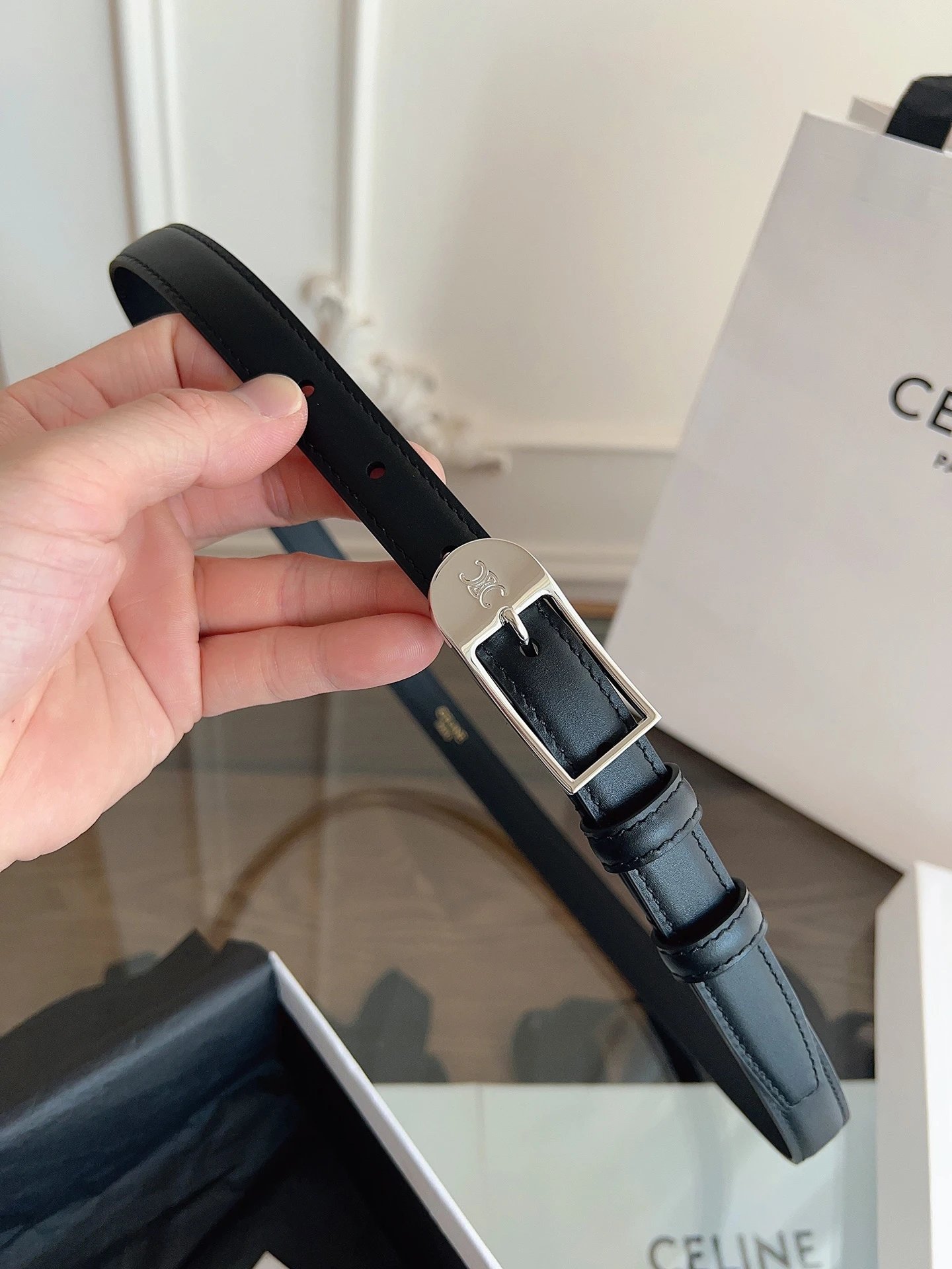 Celine Leather Belt Ver.B — photo 5