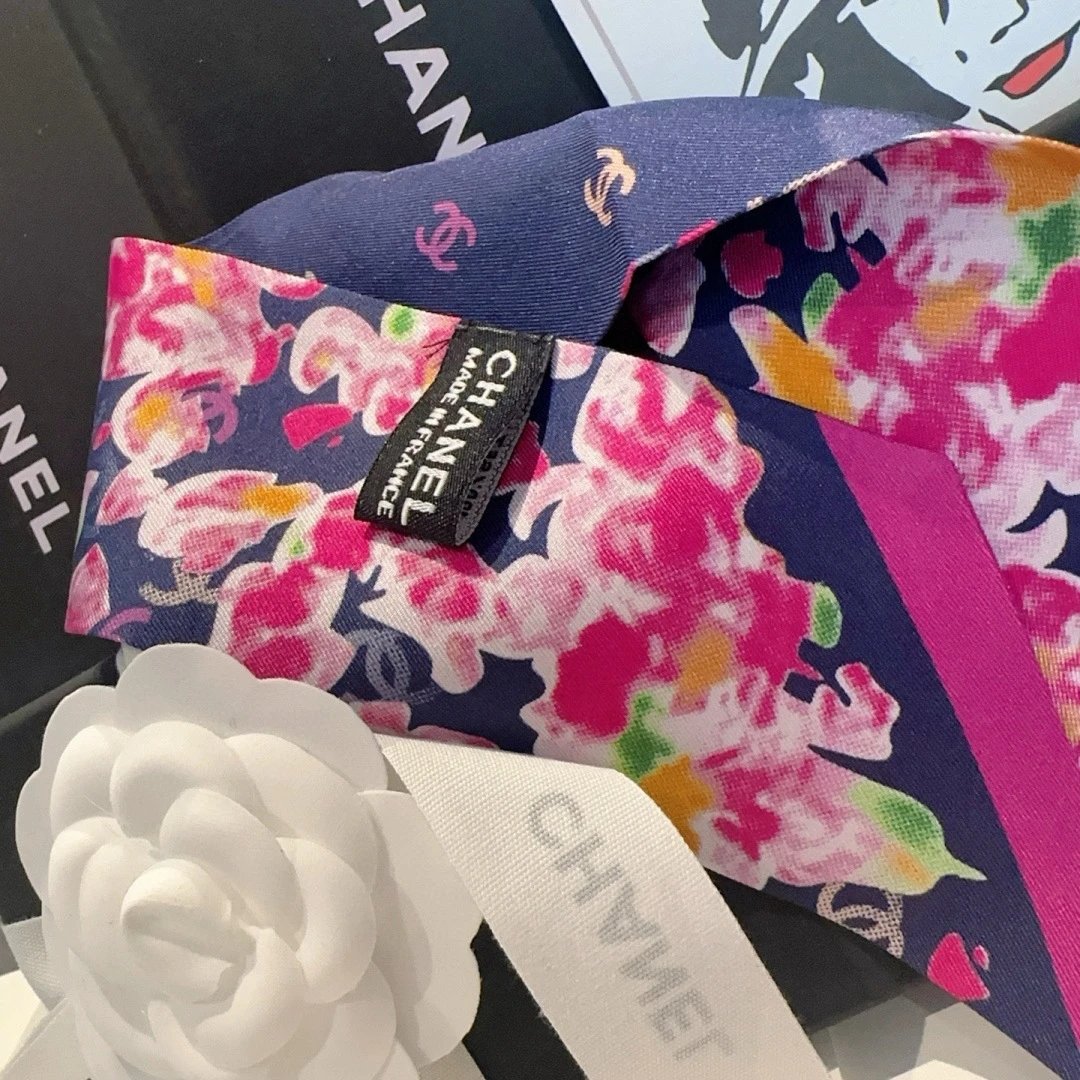 Chanel Silk Hair Ribbon Ver.B — QC