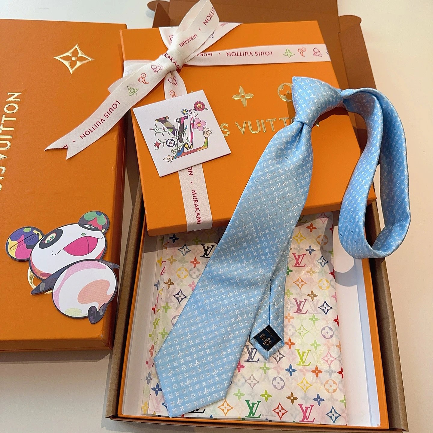 Louis Vuitton Silk Tie Ver.P — QC