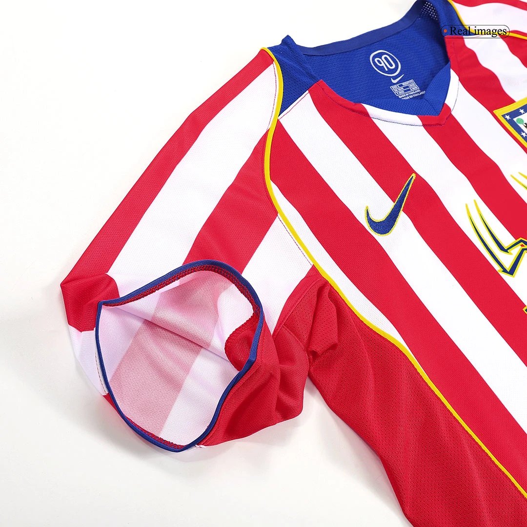 Atletico Madrid 2004/05 Retro Home Jersey — Photo 7