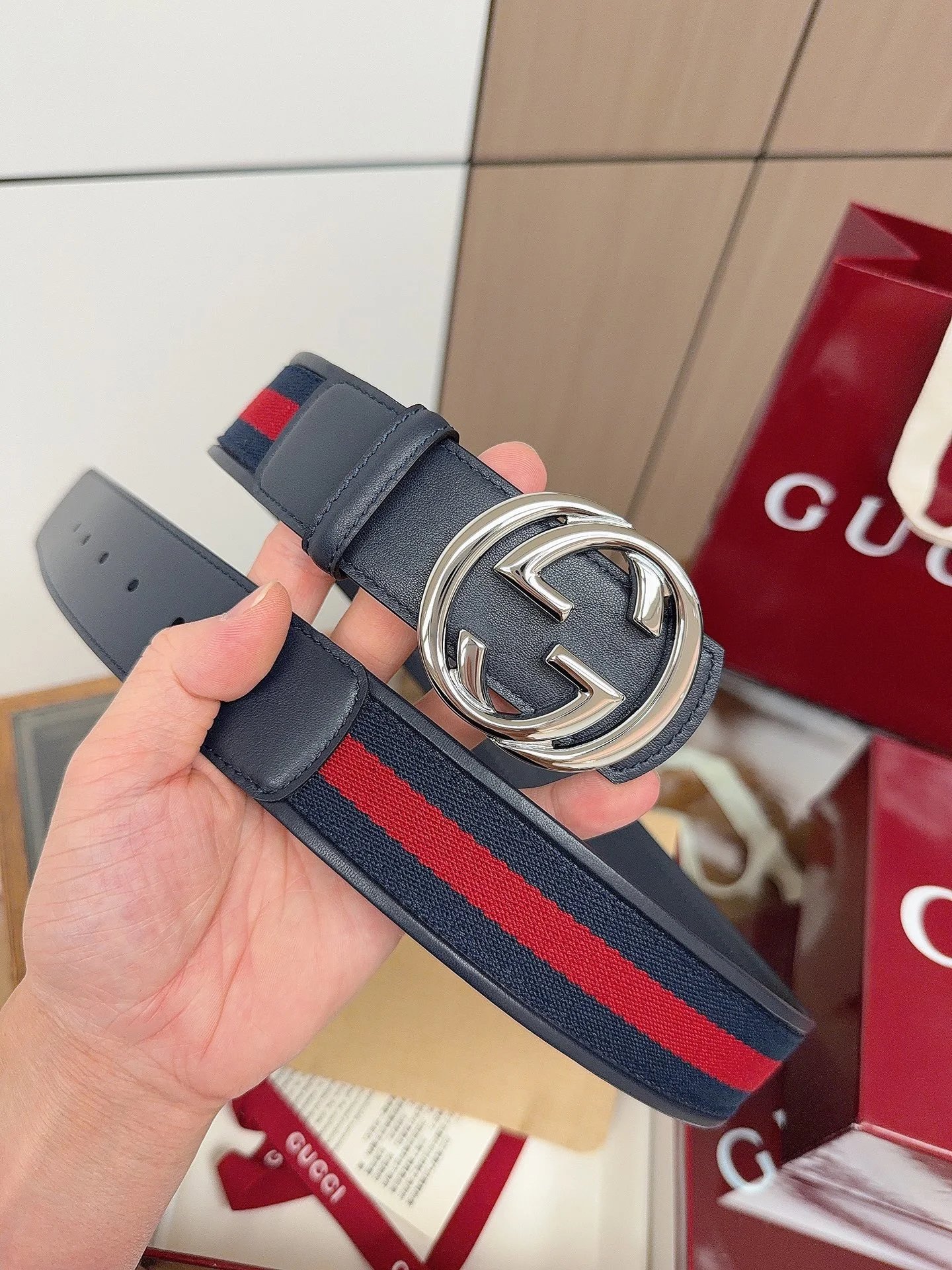 Gucci Leather Belt Ver.A — photo 9