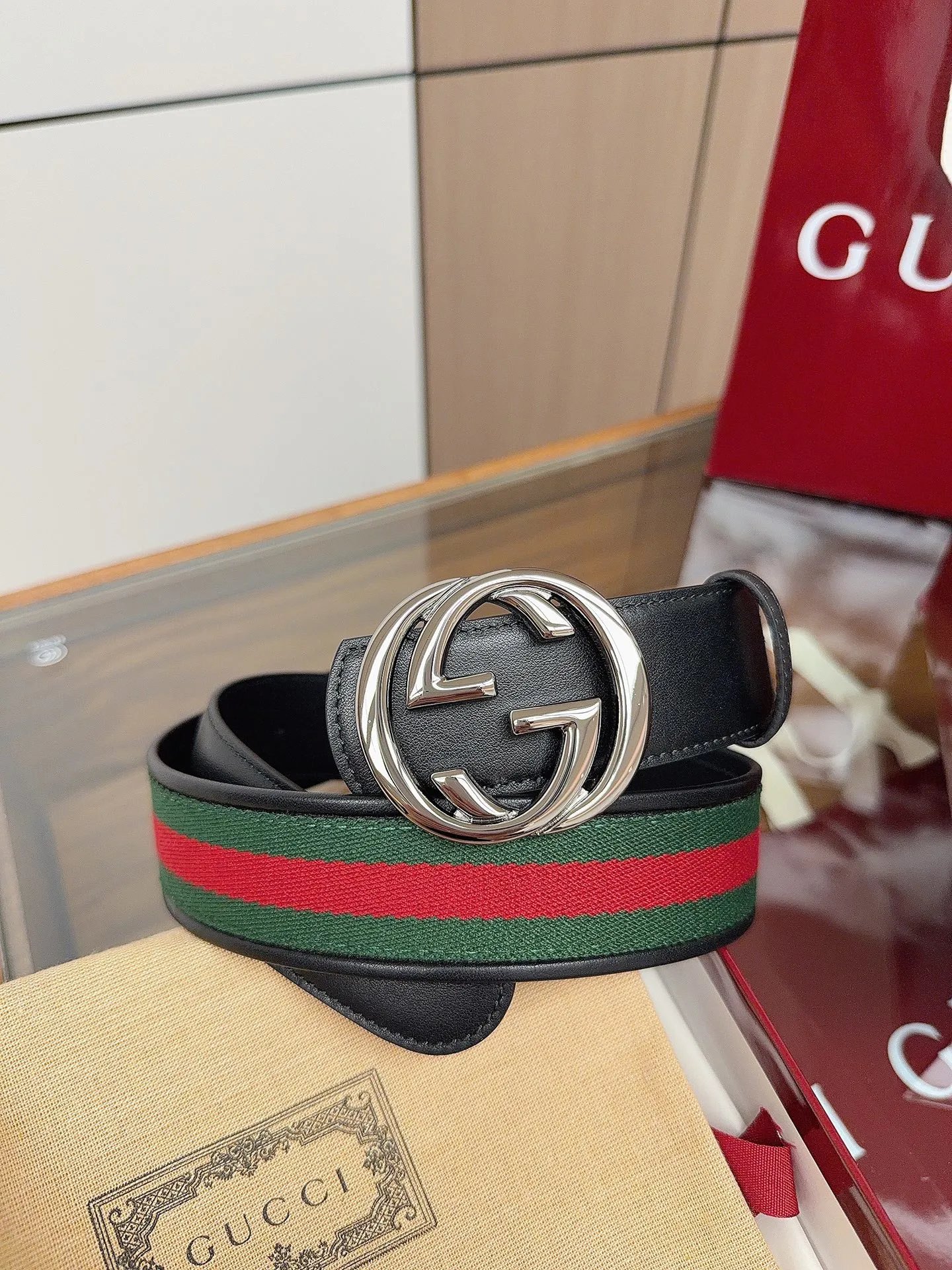 Gucci Leather Belt Ver.C — photo 2