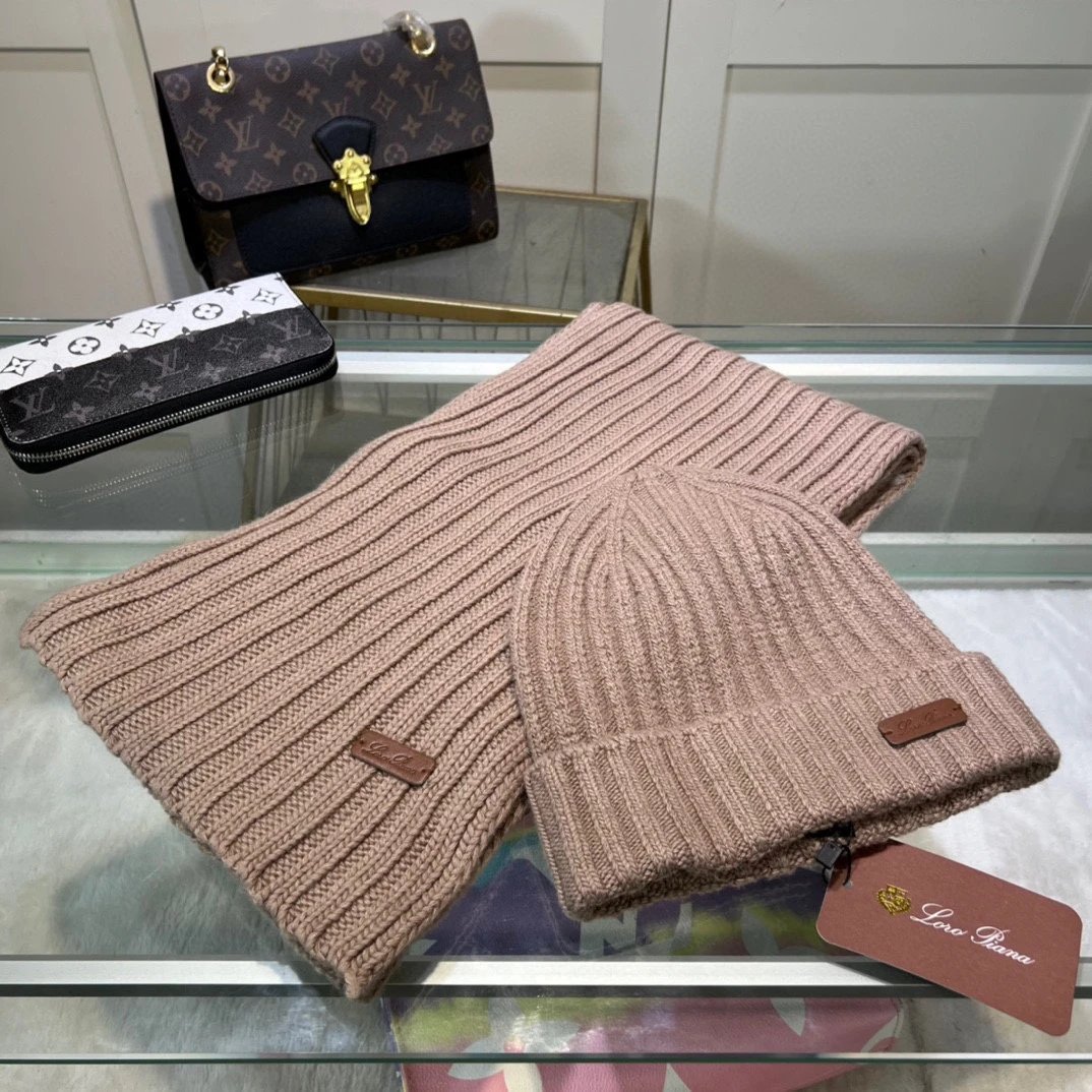 Loro Piana Scarf & Hat Set Ver.B — Photo 4