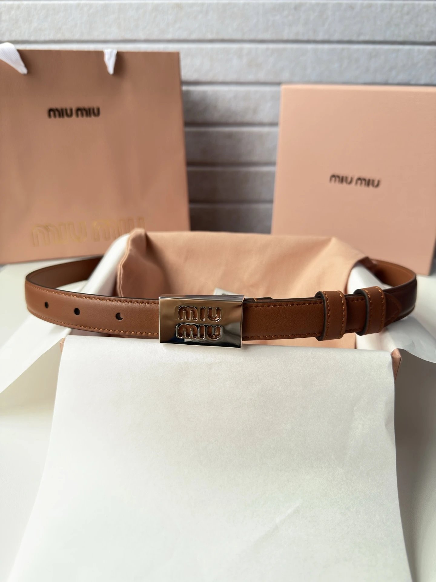 Miu Miu Belt Ver.C — Zdjęcie 3