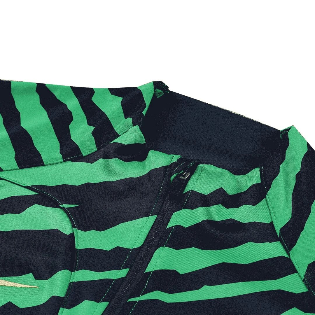 Brazil 2022 Jacket Tracksuit Green Black — QC