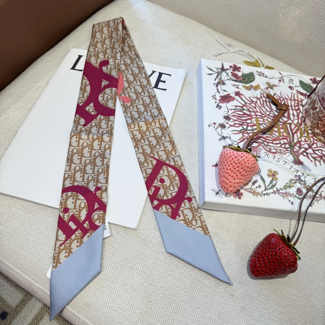 Dior Silk Hair Ribbon Ver.A — Zdjęcie 9