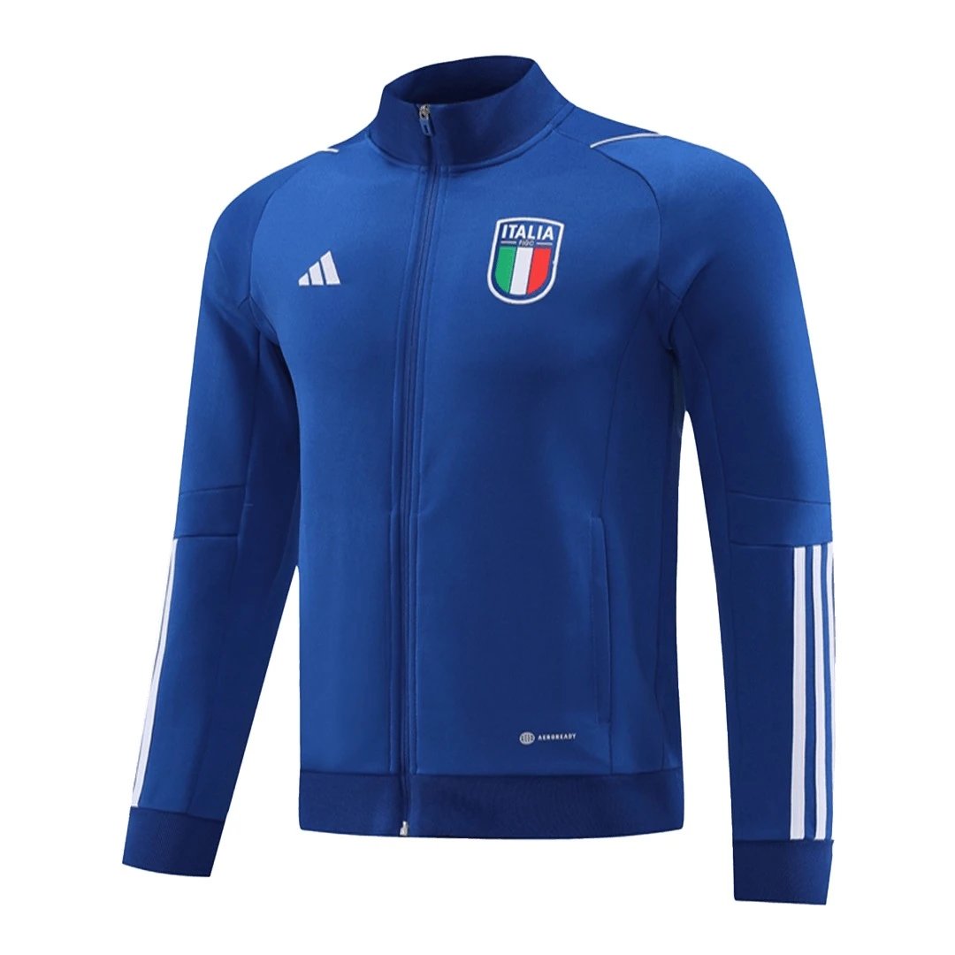 Italy Jacket Tracksuit 2022 23 Blue — photo 4