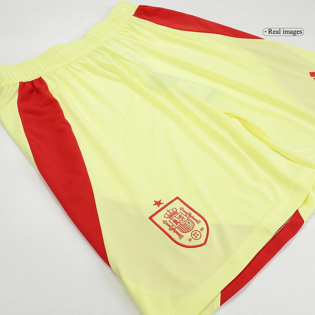Spain 2024 Away Soccer Shorts — QC