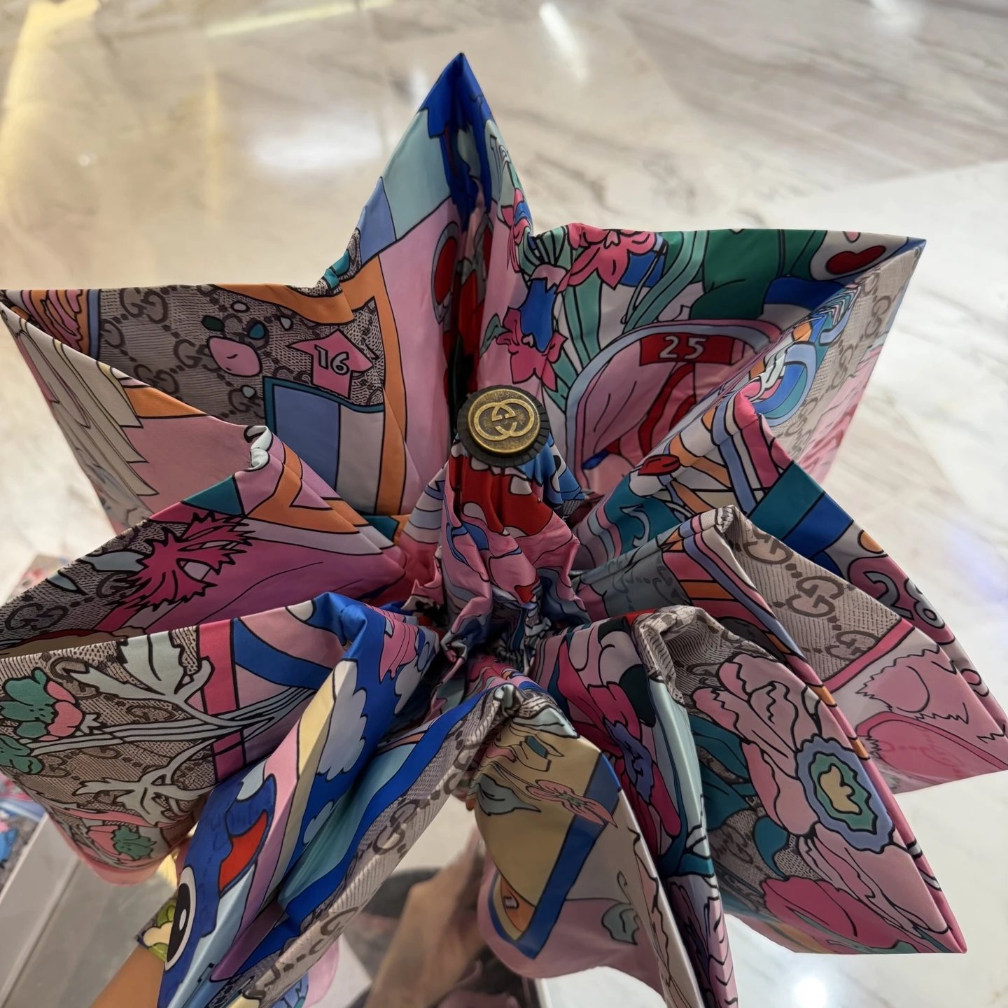 Gucci UV Protection Folding Umbrella Ver.C — Photo 4