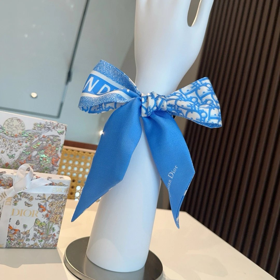 Louis Vuitton Silk Hair Ribbon Ver.G — Zdjęcie 8