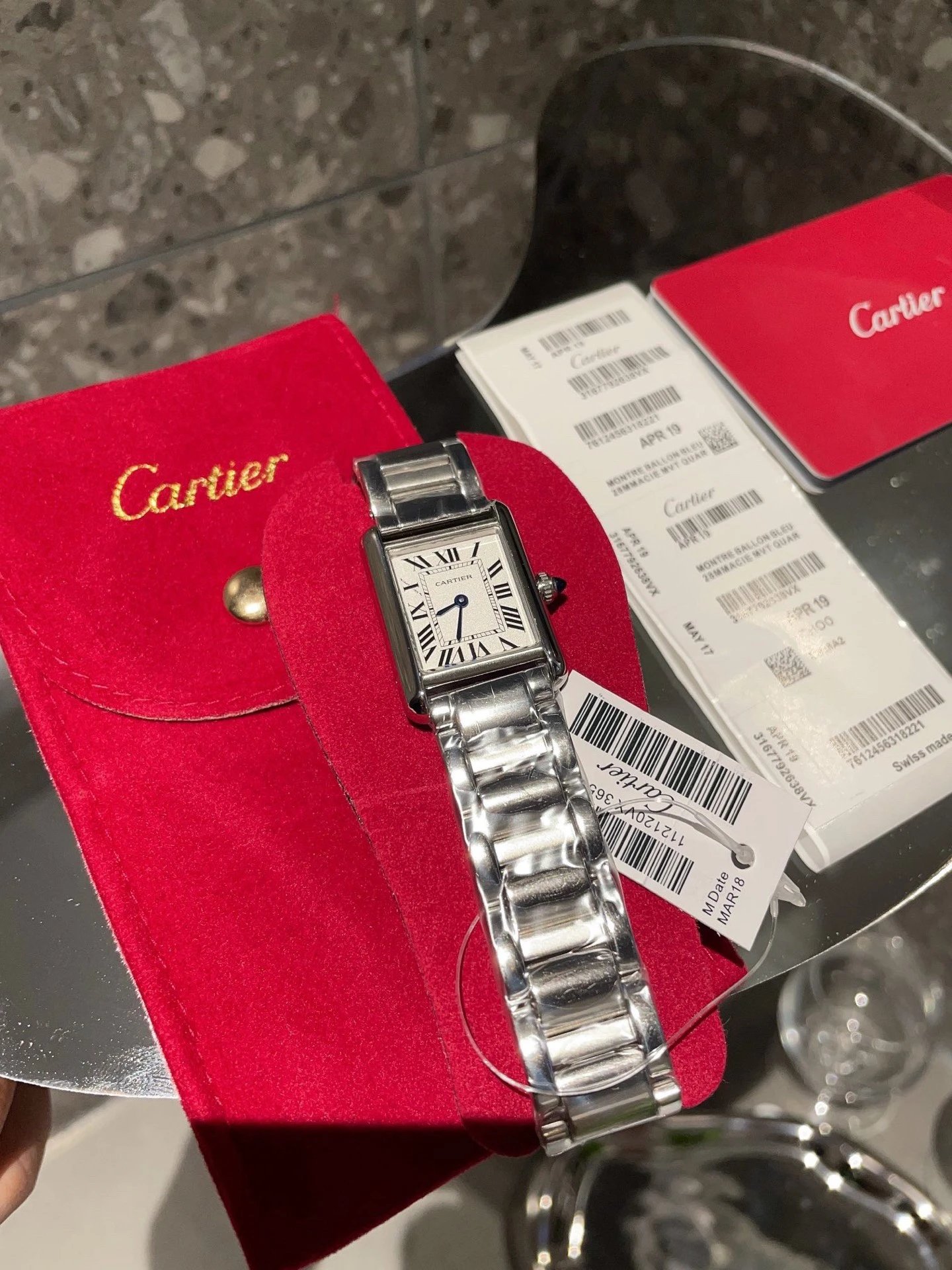 Cartier Tank Automatic Ladies Watch 25.5mm — photo 3