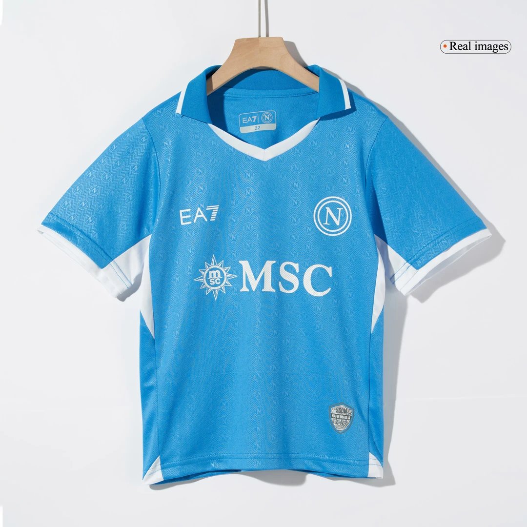 Napoli 24/25 Home Jersey - Kids — Zdjęcie 4
