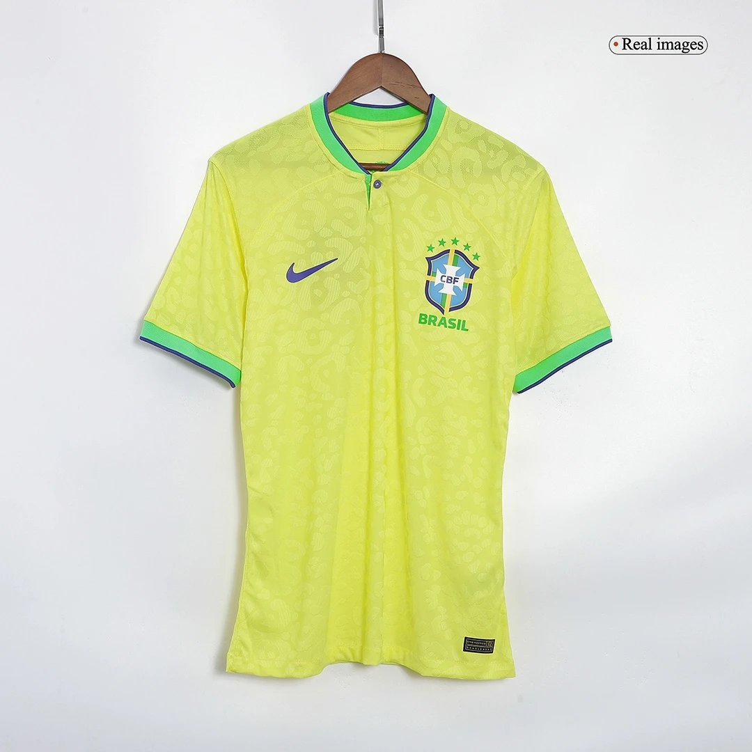 Brazil 2022 Home Jersey (Player Version) — QC